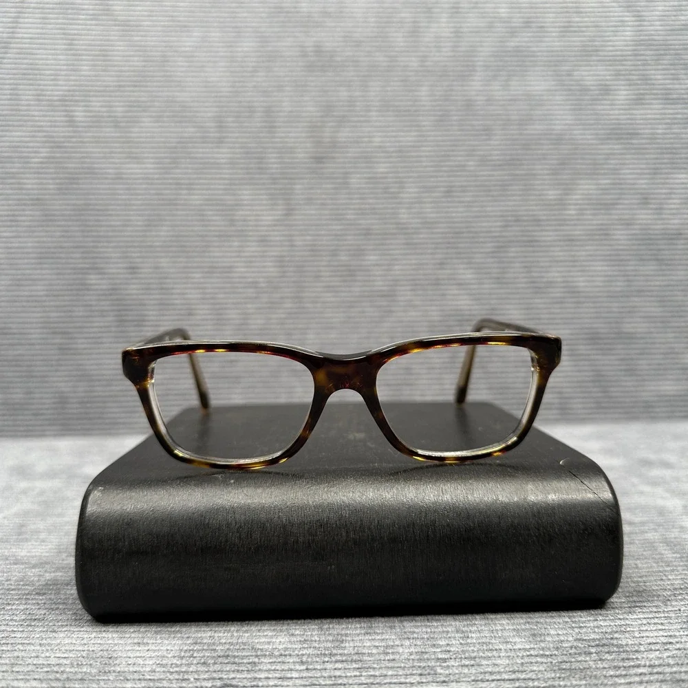 Ray-Ban RB 1536 3602 Tortoise Shell Square Y2K Eyeglass Frames 48-16-130 Vtg